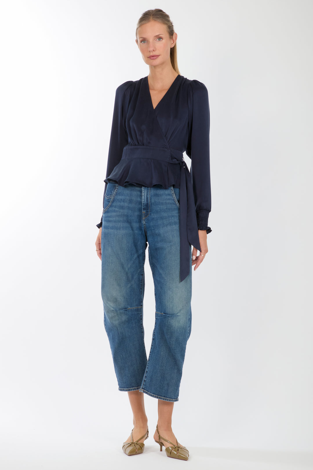 Hailey Top - 100% Organic Sand-Washed Silk