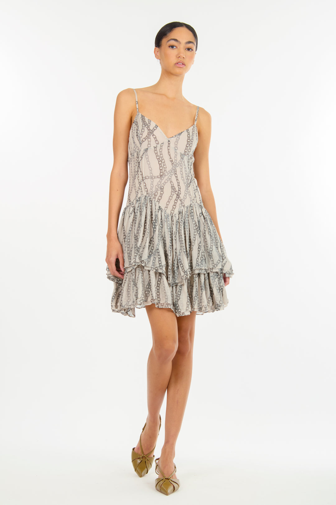 Ines Dress - 100% Organic Silk Chiffon