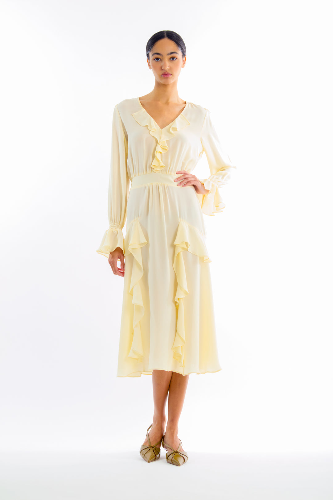 Warby Dress - Silk Double Georgette