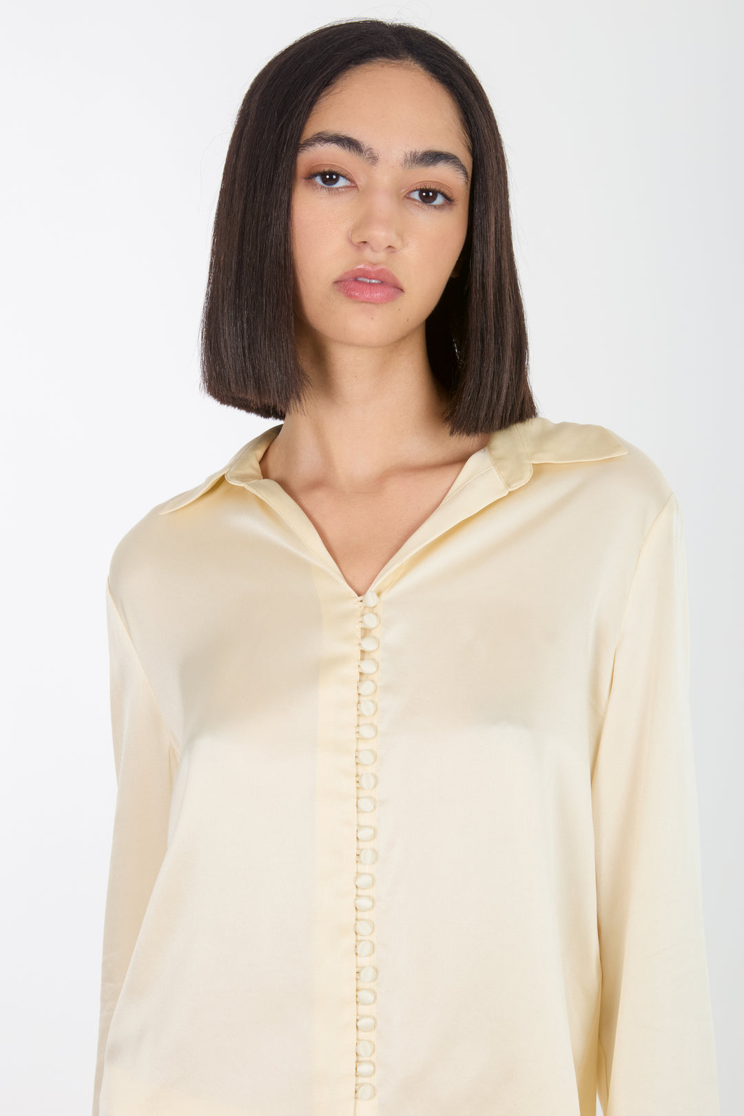 Joanne Blouse - 100% Organic Sand-Washed Silk