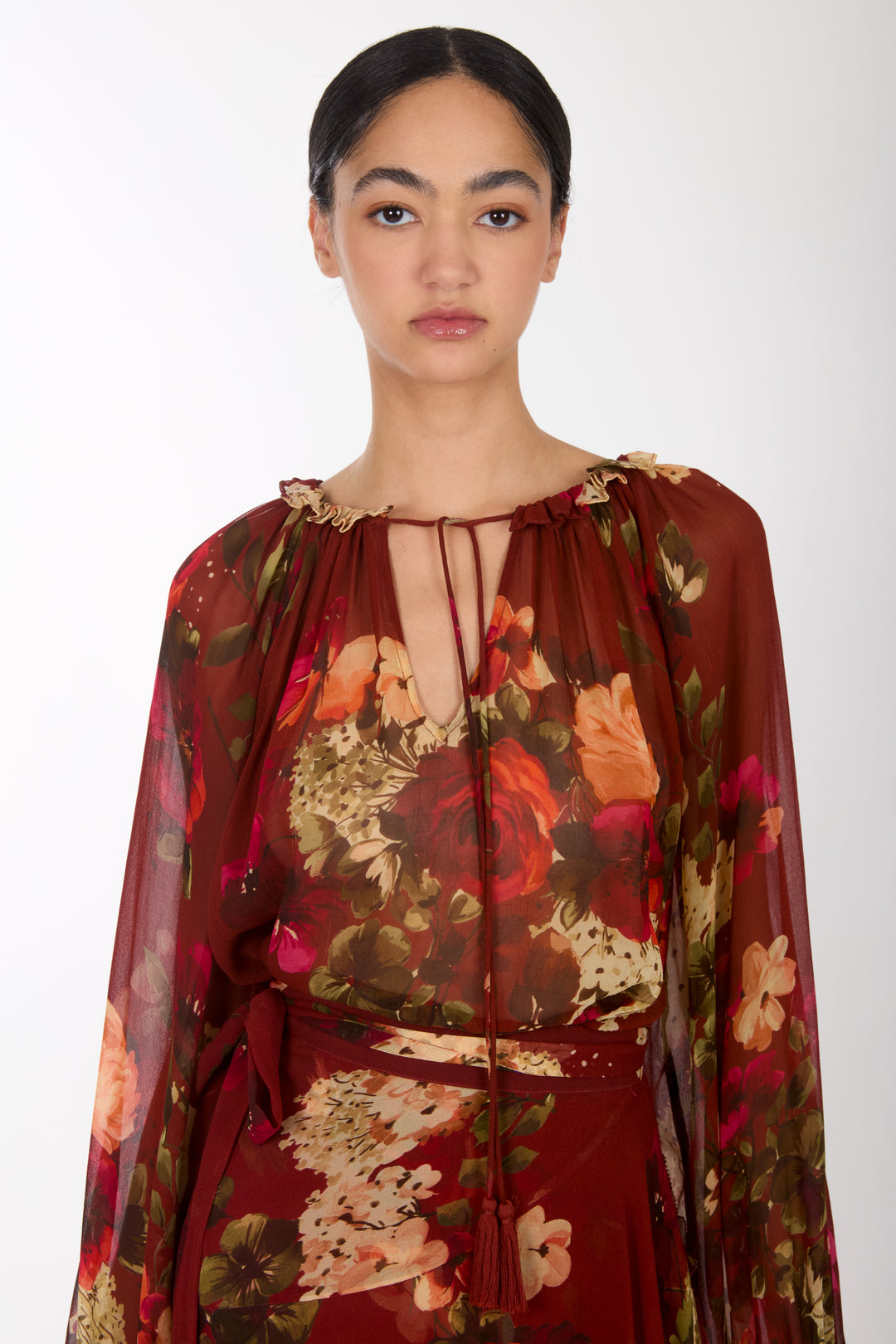 Murray Blouse - 100% Organic Silk Chiffon