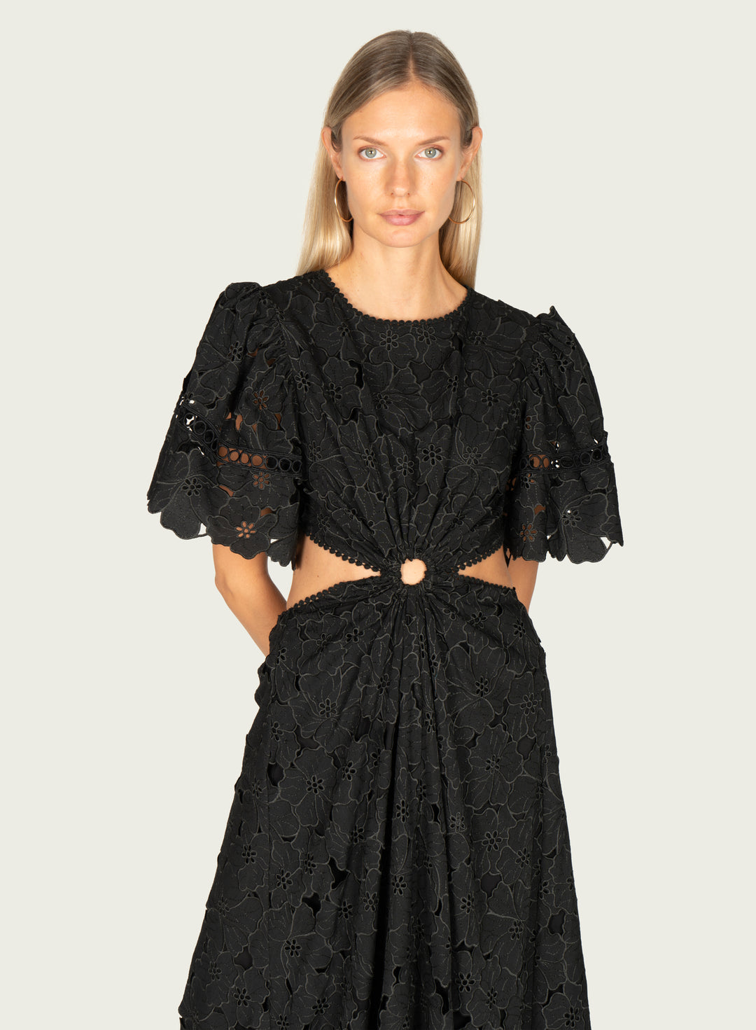 Jaylen Dress - Organic Cotton with Lace