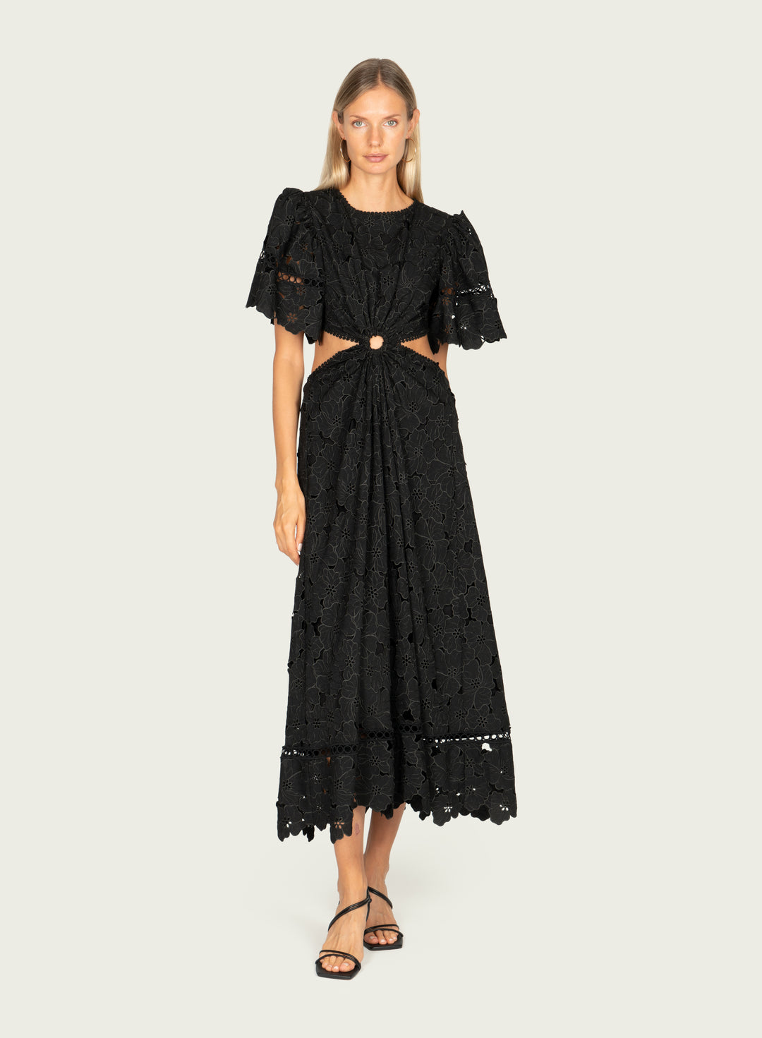Jaylen Dress - Organic Cotton with Lace