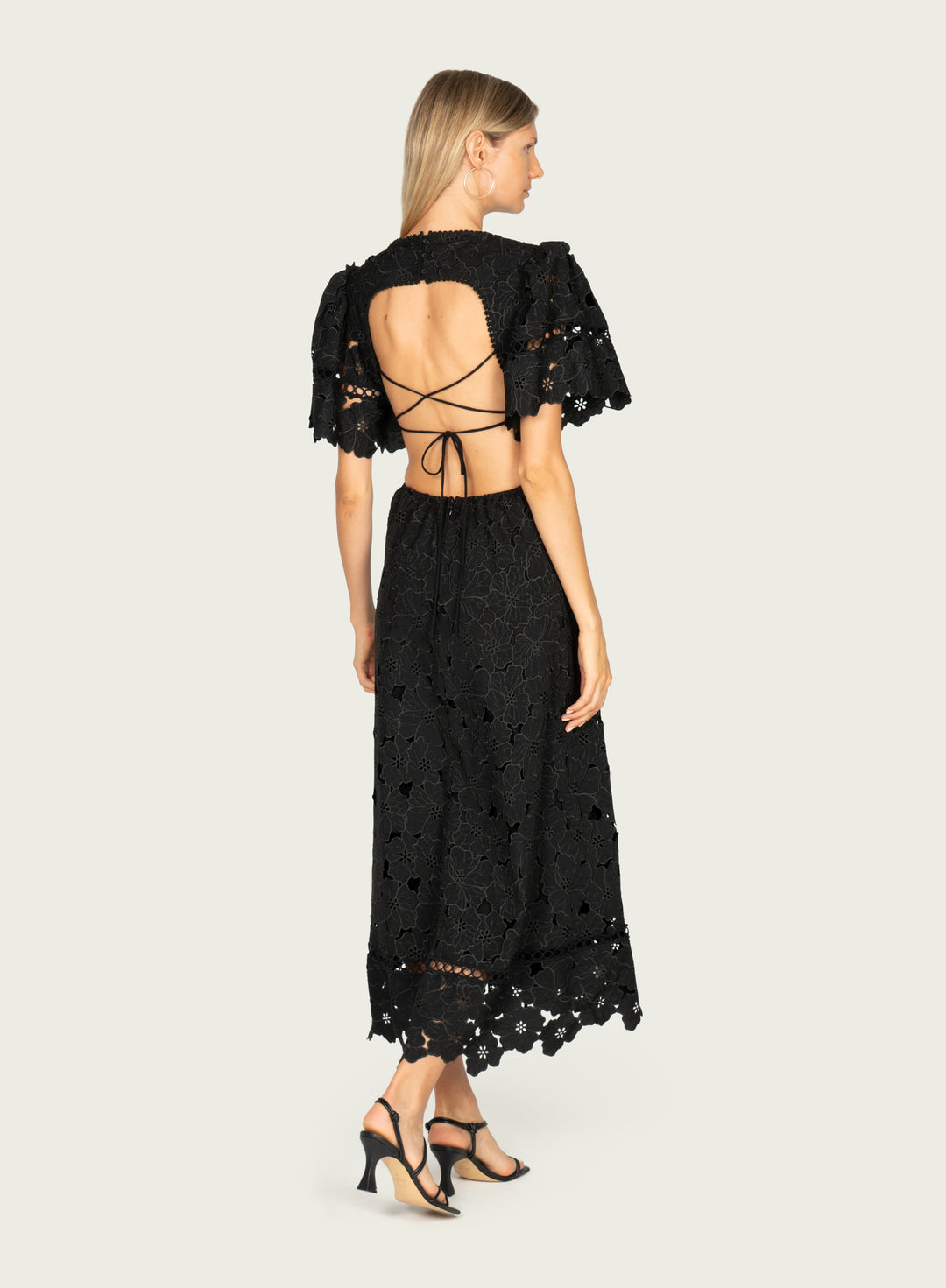 Jaylen Dress - Organic Cotton with Lace