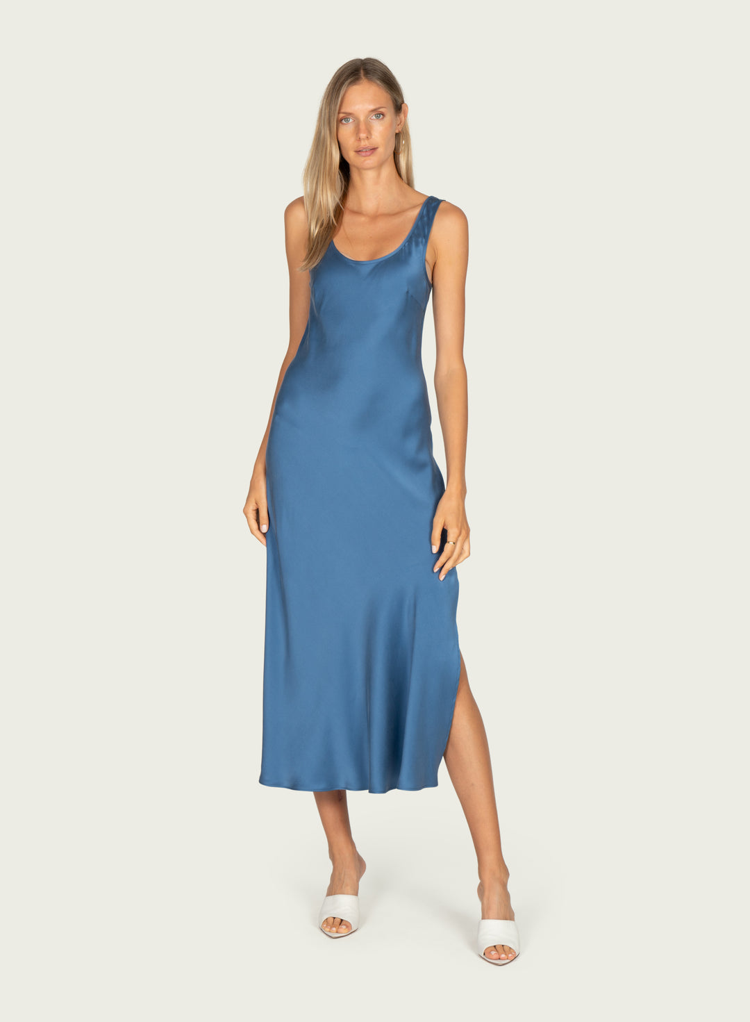 Phillipa Maxi Tank Dress - 100% Silk