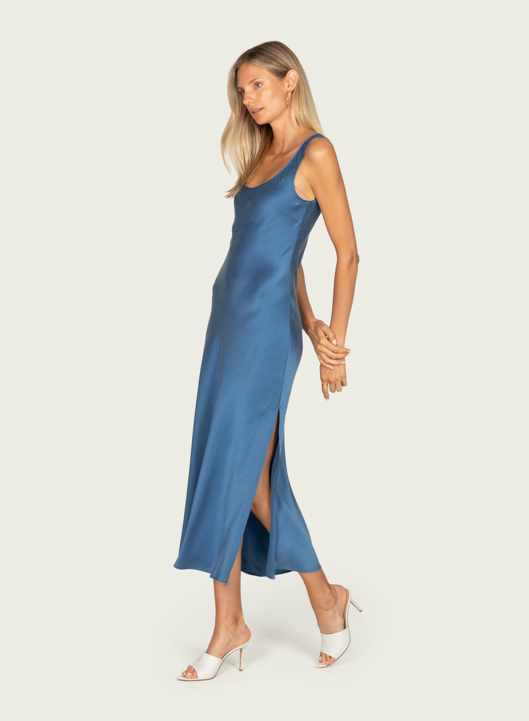 Phillipa Maxi Tank Dress - 100% Silk