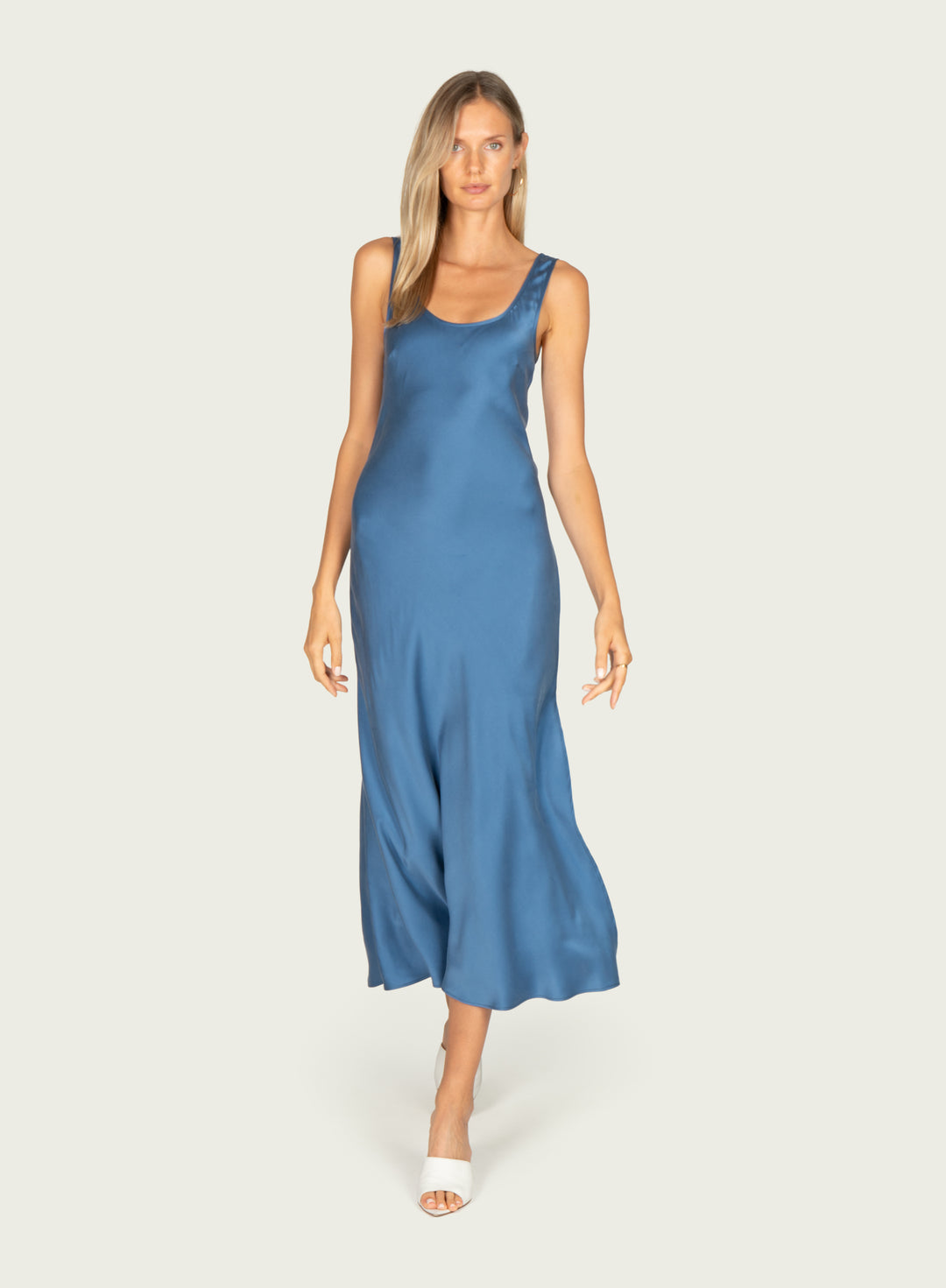 Phillipa Maxi Tank Dress - 100% Silk