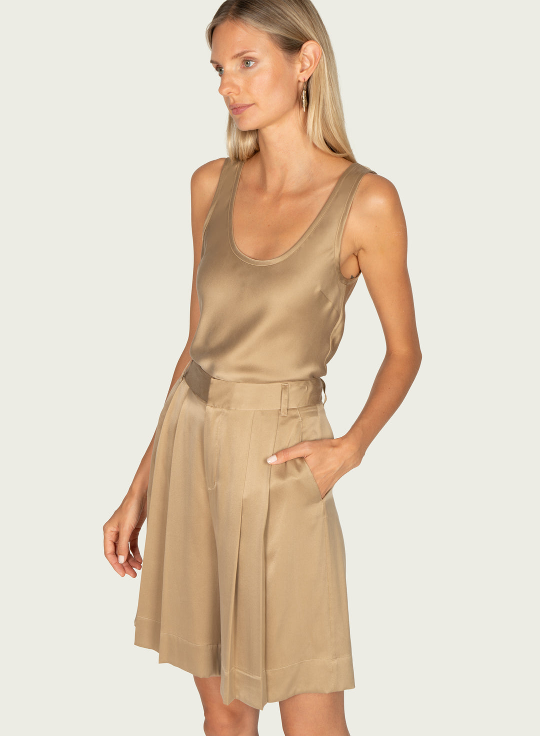 Claudette Shorts - 100% Silk