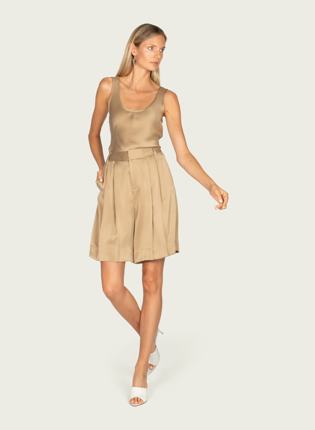 Claudette Shorts - 100% Silk