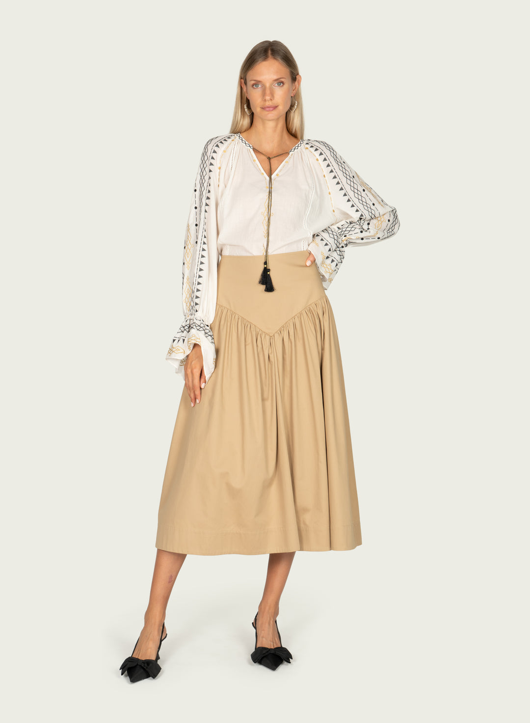 Millie Blouse - Cotton Voile