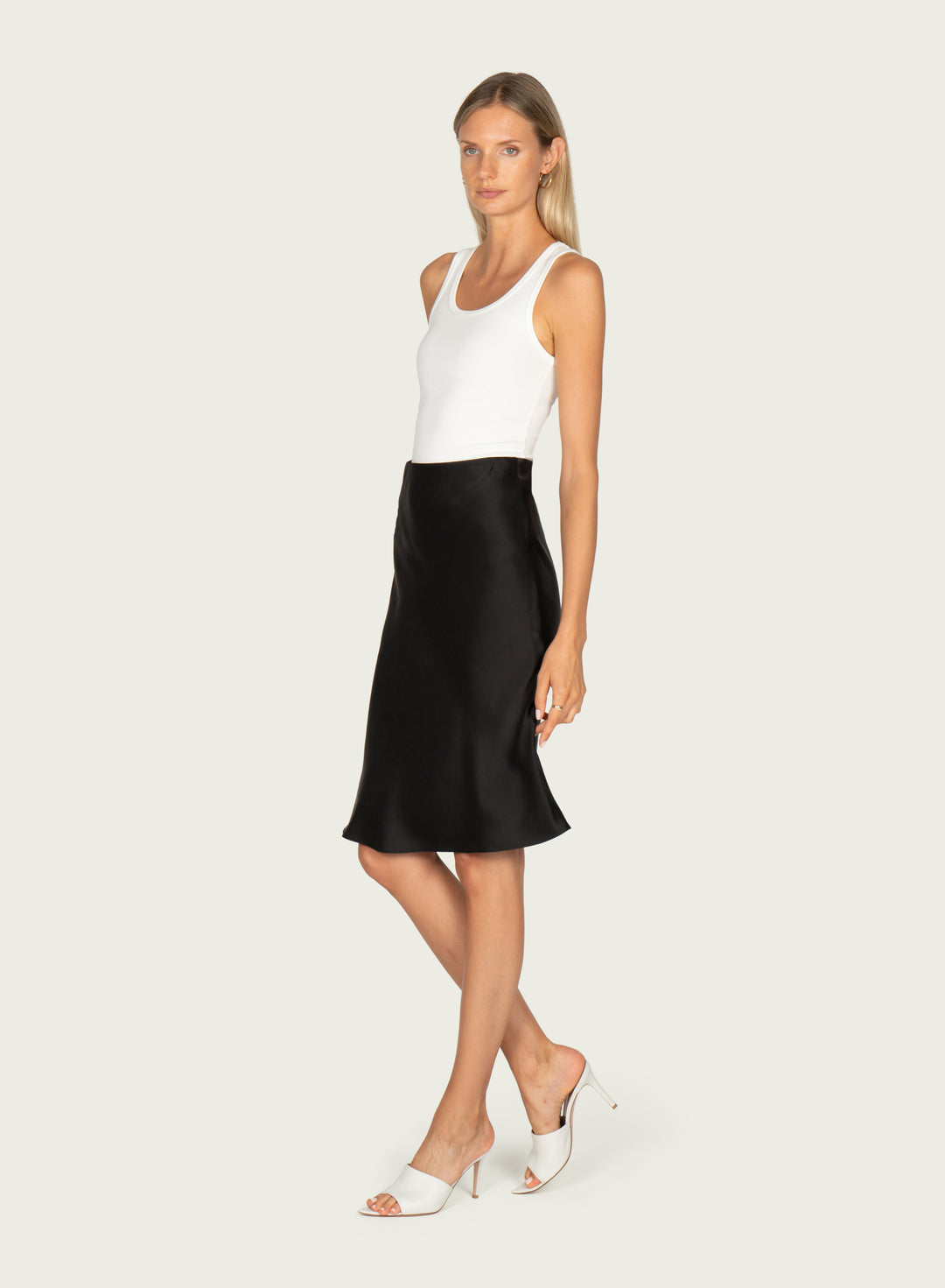 Lainey Midi Skirt - 100% Silk