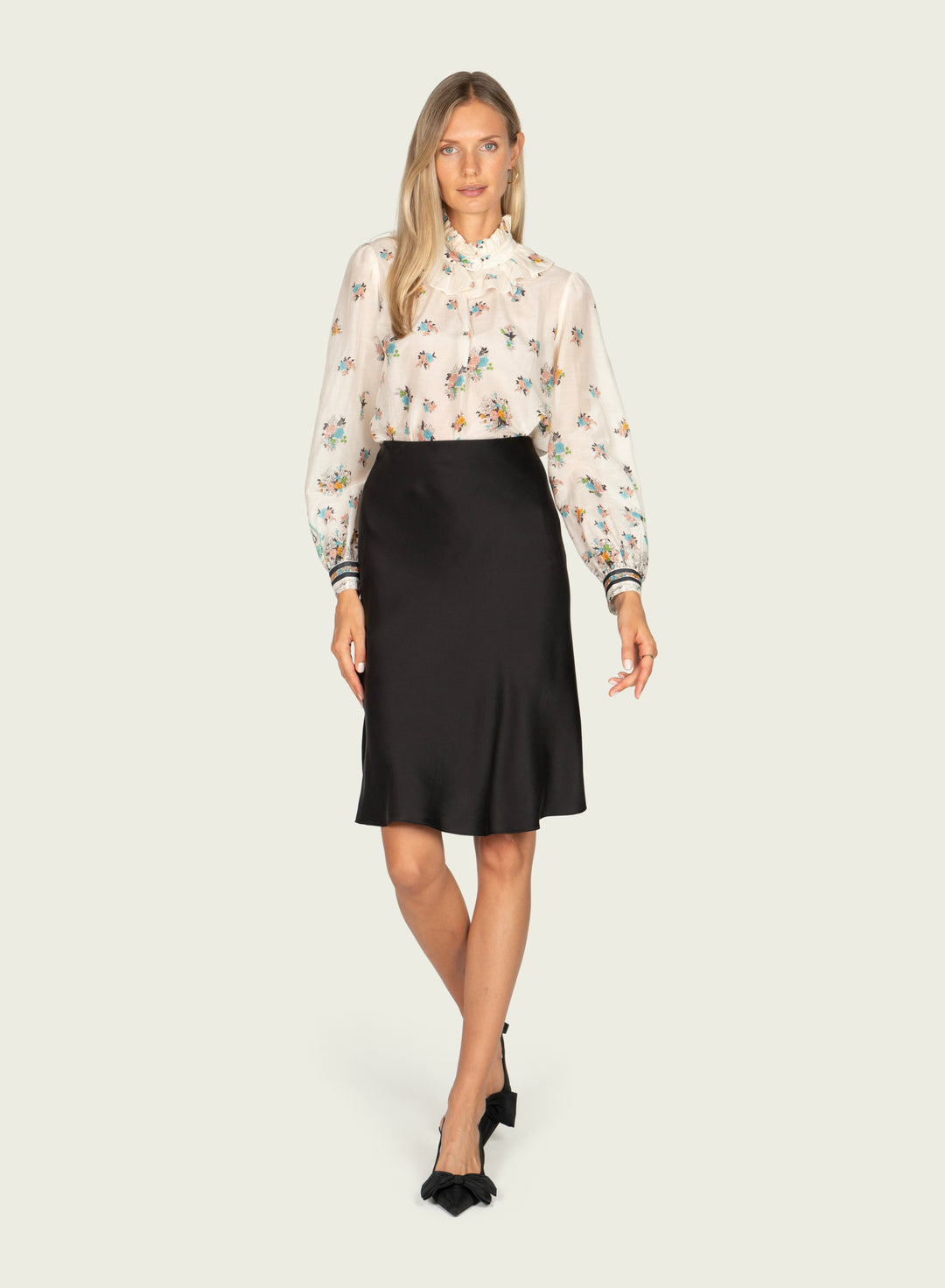 Giselle Top - Cotton Silk