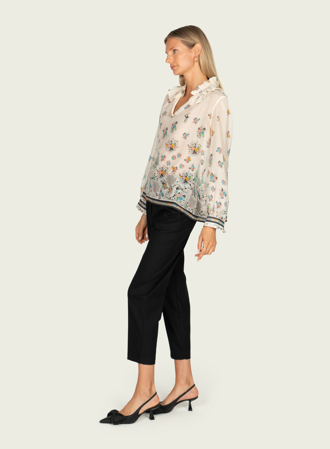 Giselle Top - Cotton Silk