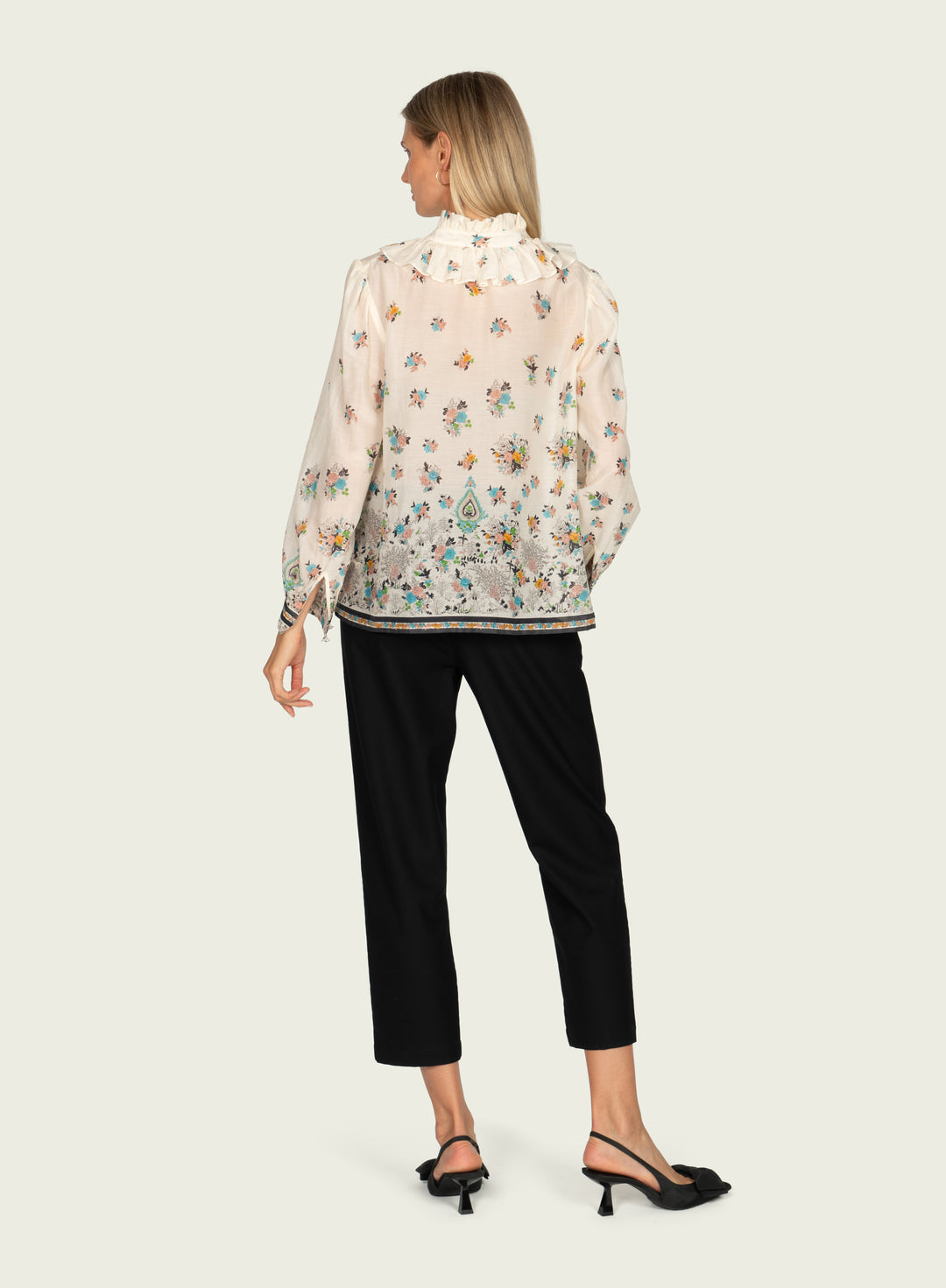 Giselle Top - Cotton Silk