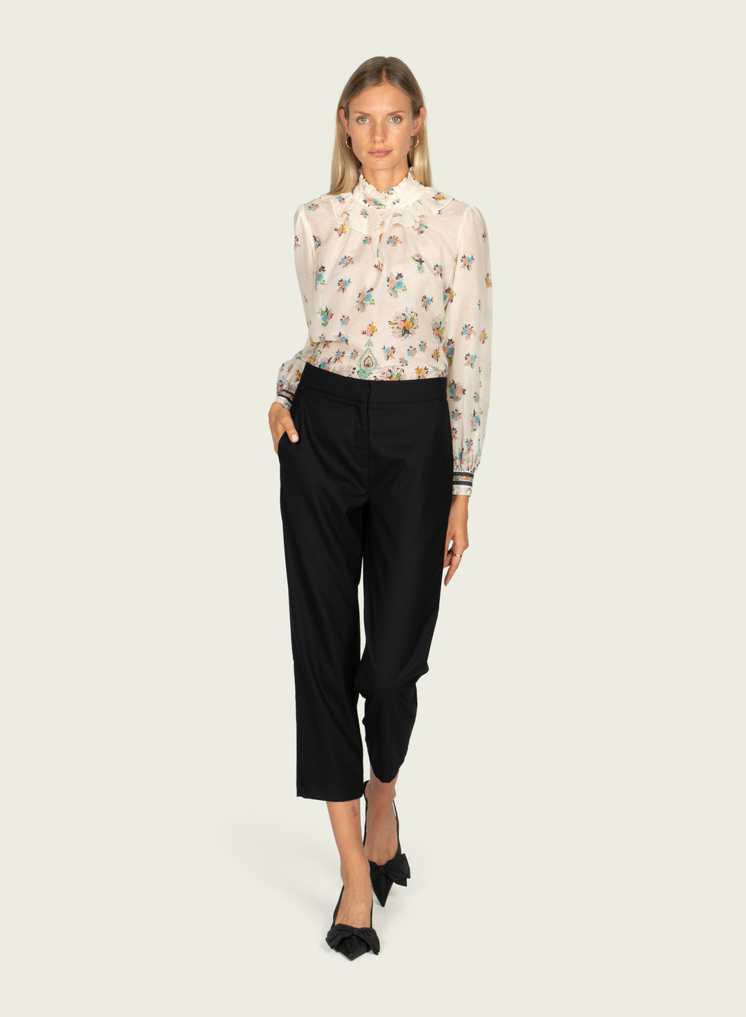 Giselle Top - Cotton Silk