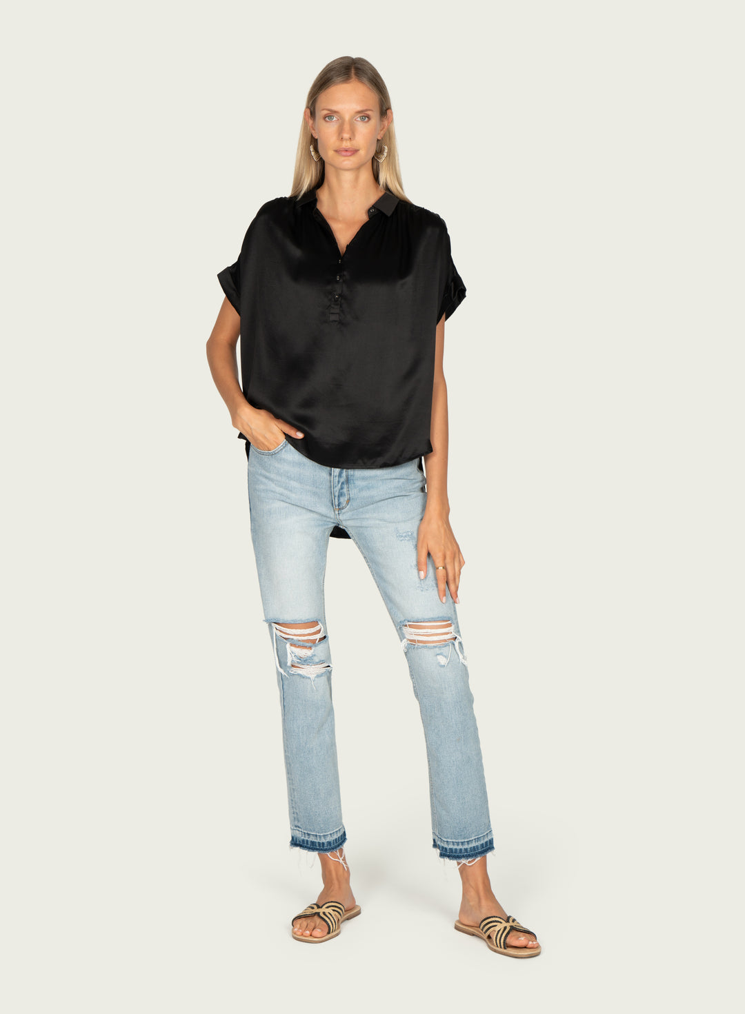 Peggy Blouse - 100% Silk