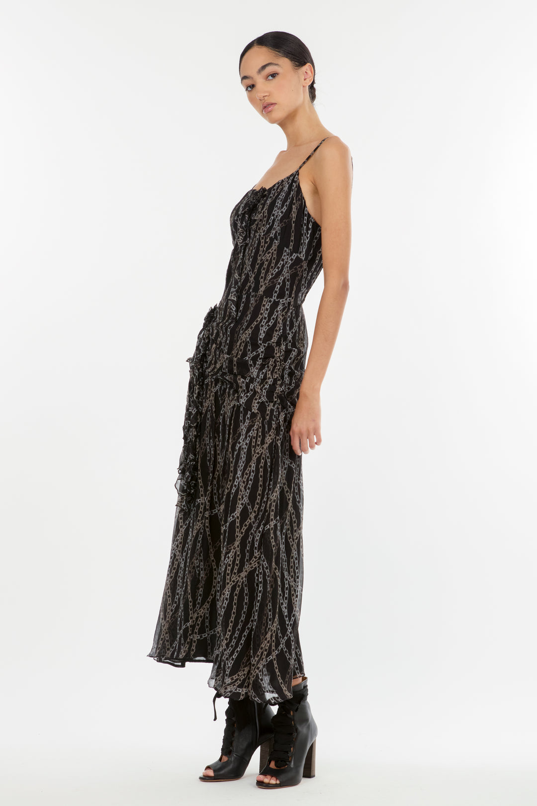 Mira Maxi Dress - 100% Organic Silk Chiffon