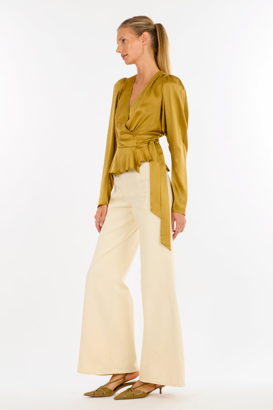Hailey Top - 100% Organic Sand-Washed Silk