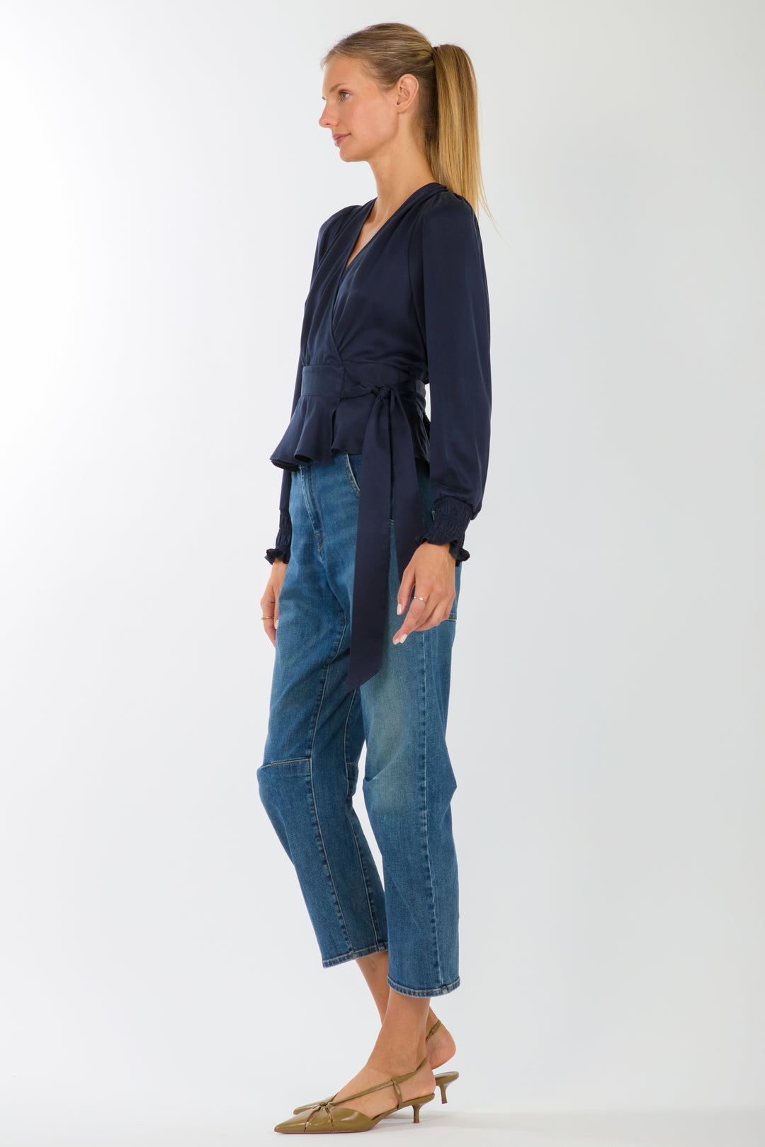 Hailey Top - 100% Organic Sand-Washed Silk