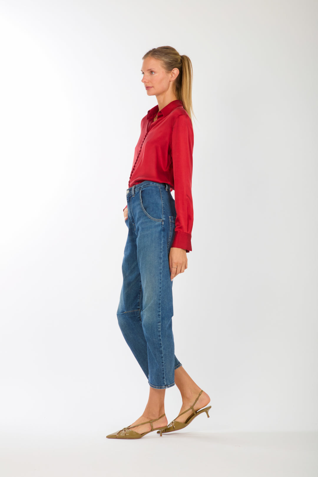 Joanne Blouse - 100% Organic Sand-Washed Silk