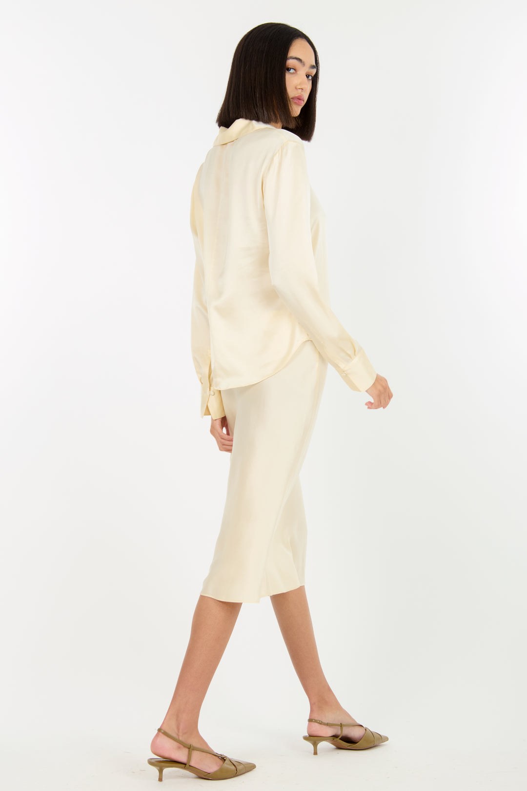 Joanne Blouse - 100% Organic Sand-Washed Silk