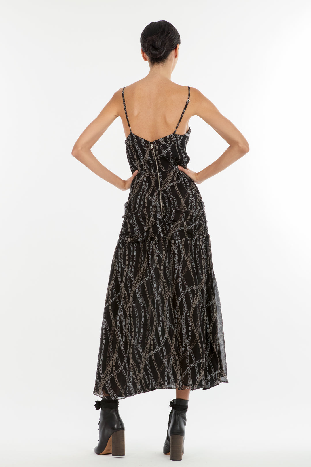 Mira Maxi Dress - 100% Organic Silk Chiffon