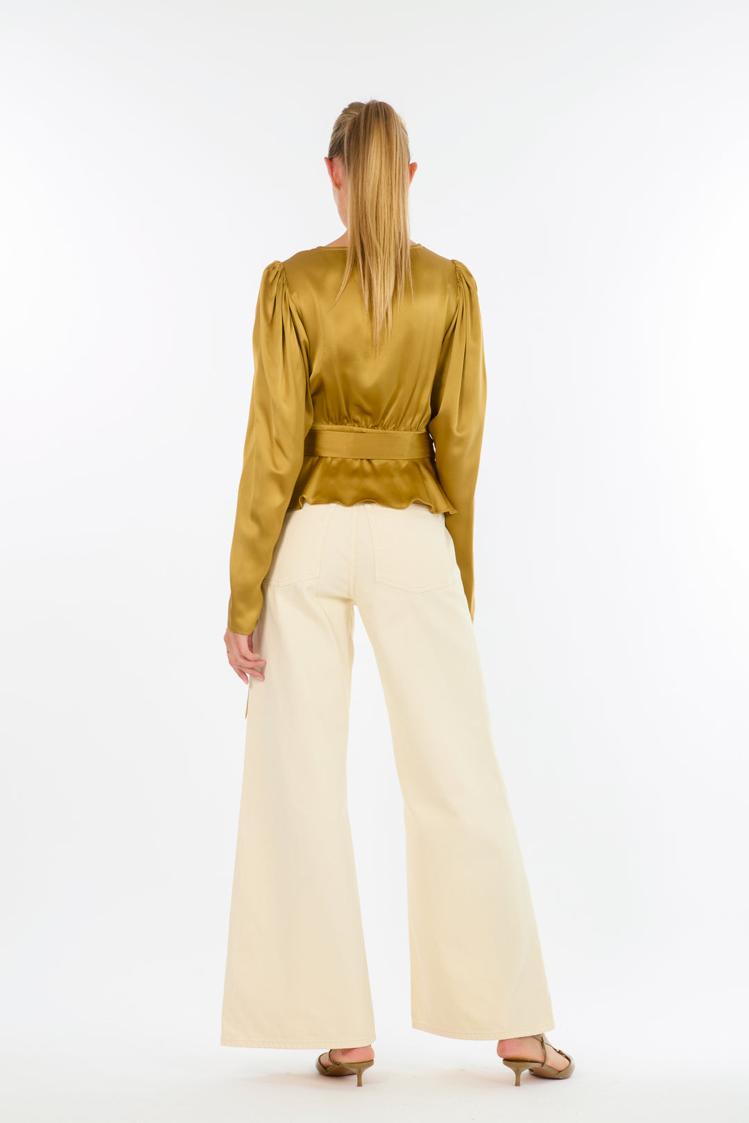 Hailey Top - 100% Organic Sand-Washed Silk