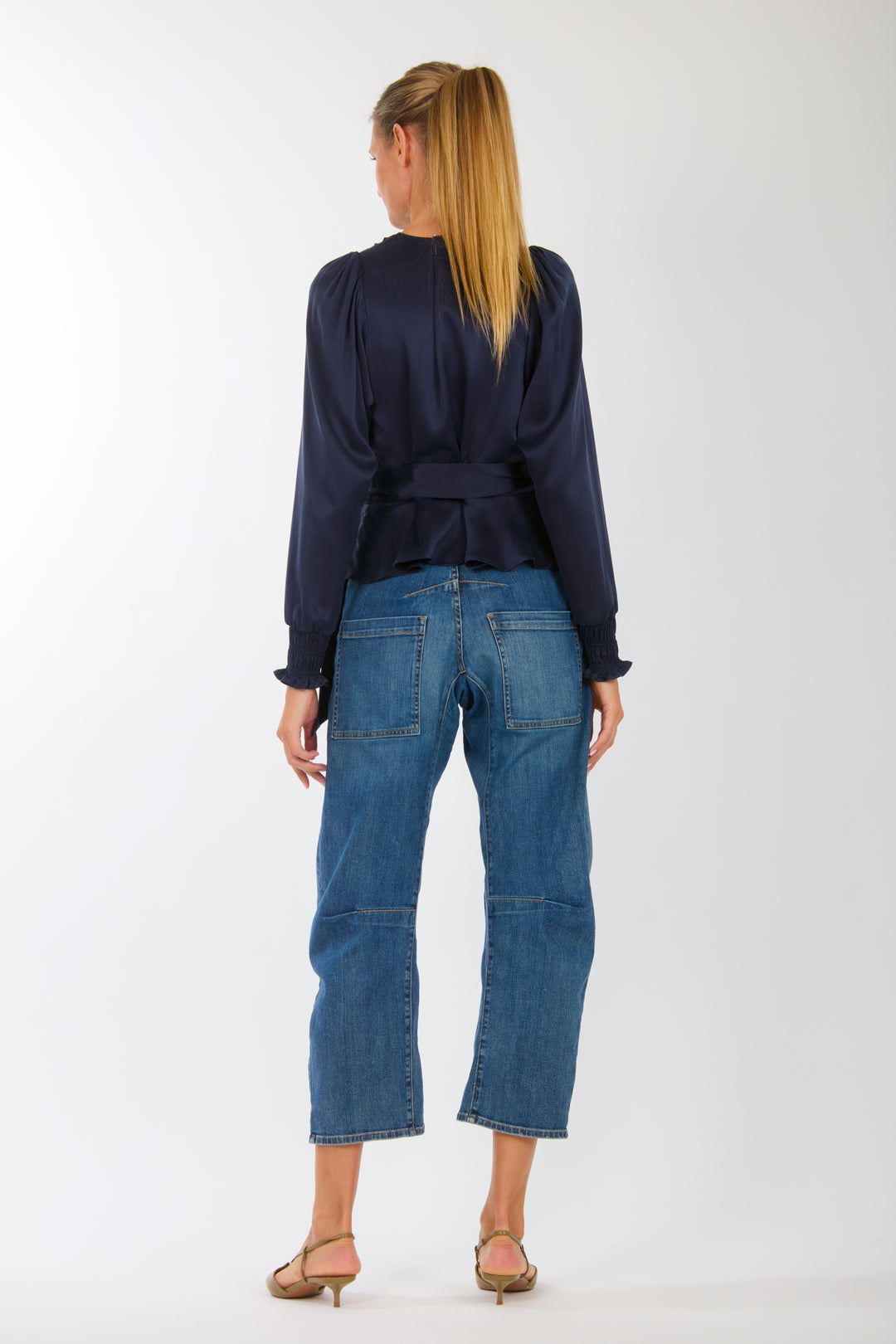 Hailey Top - 100% Organic Sand-Washed Silk