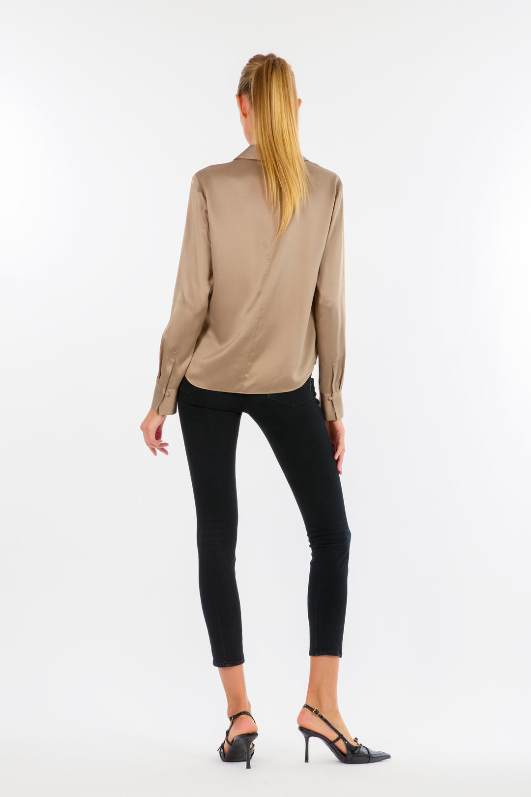 Joanne Blouse - 100% Organic Sand-Washed Silk
