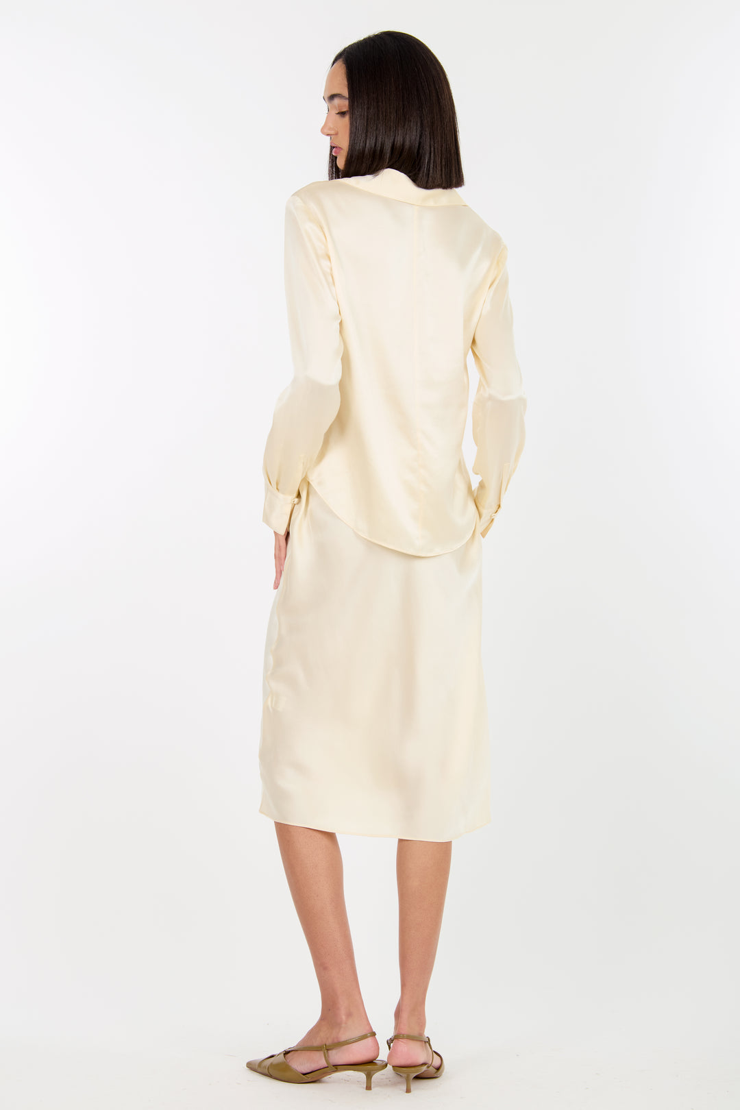 Joanne Blouse - 100% Organic Sand-Washed Silk