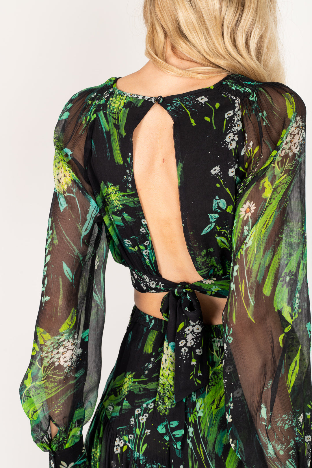 Ramona Top - 100% Silk Chiffon