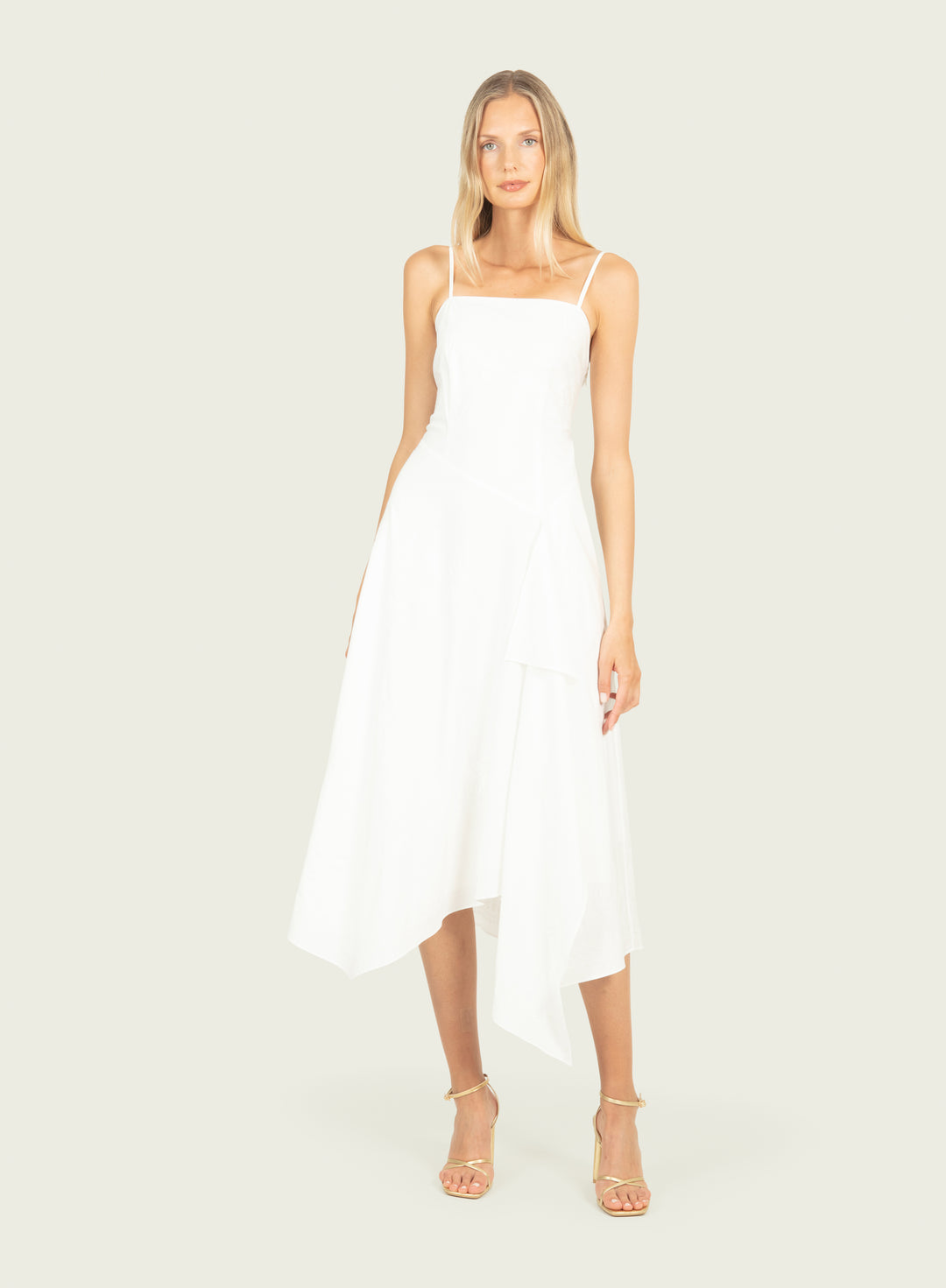 Rosetta Dress - Cotton Poplin with Embroidery