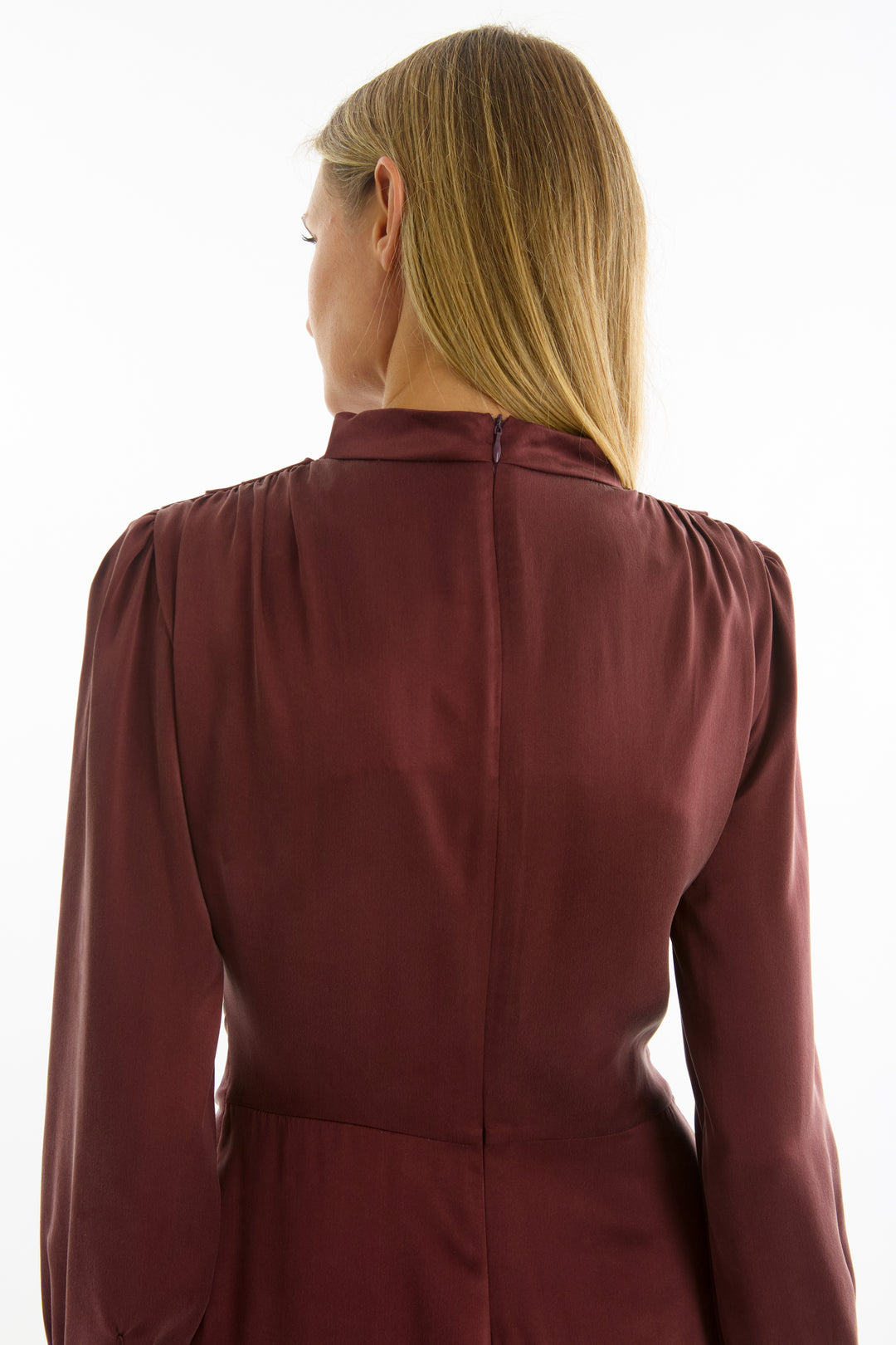 Mina Dress - 100% Organic Sand-Washed Silk