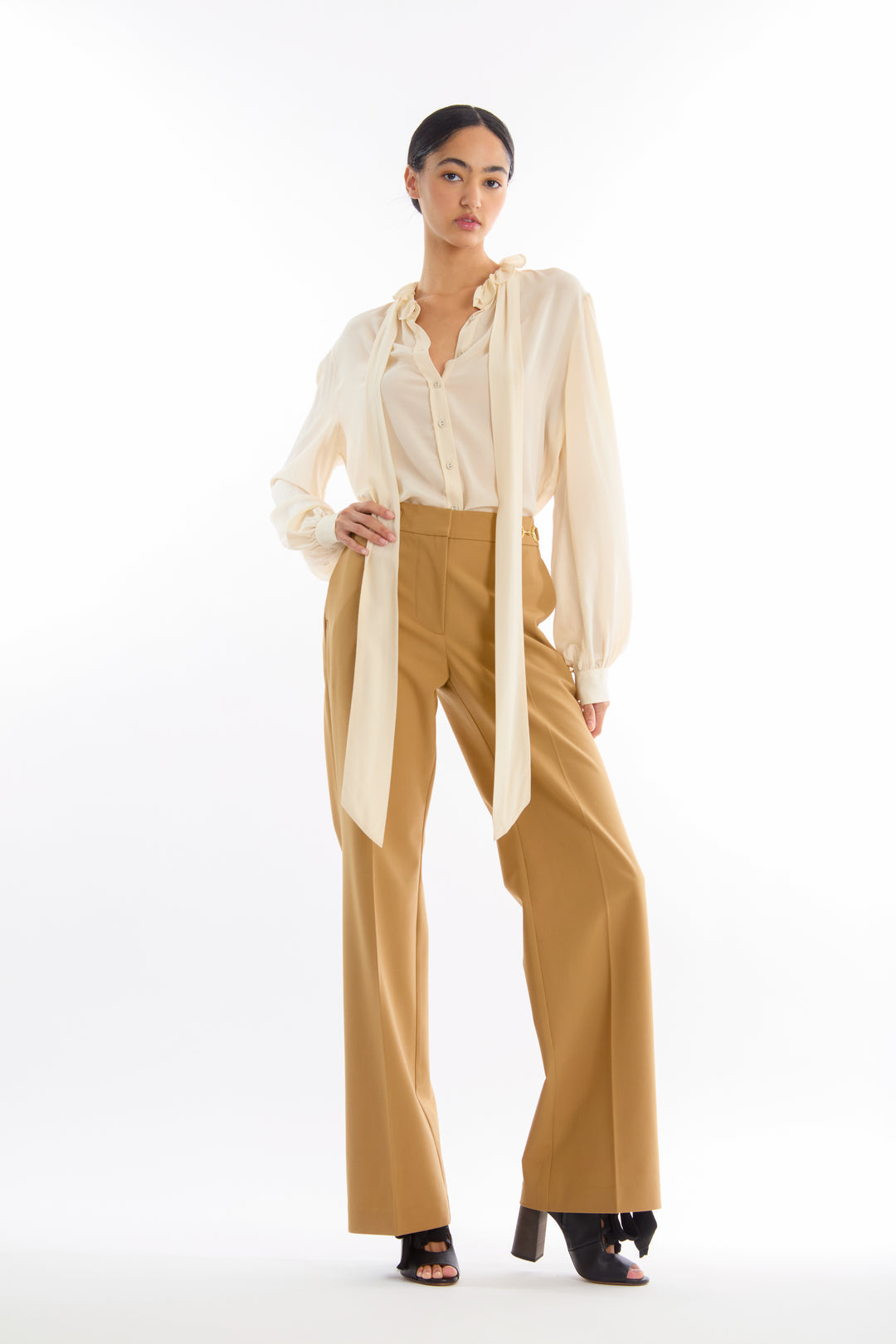 Maribelle Blouse - Silk Double Georgette