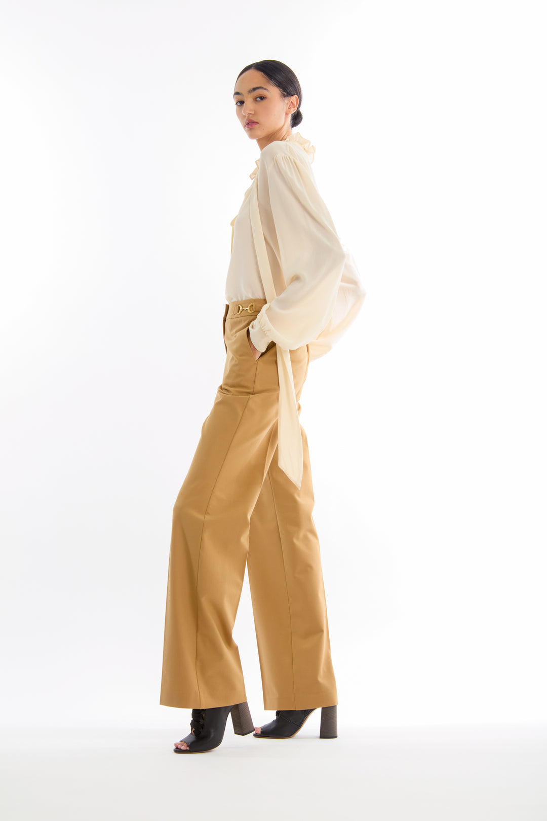Maribelle Blouse - Silk Double Georgette
