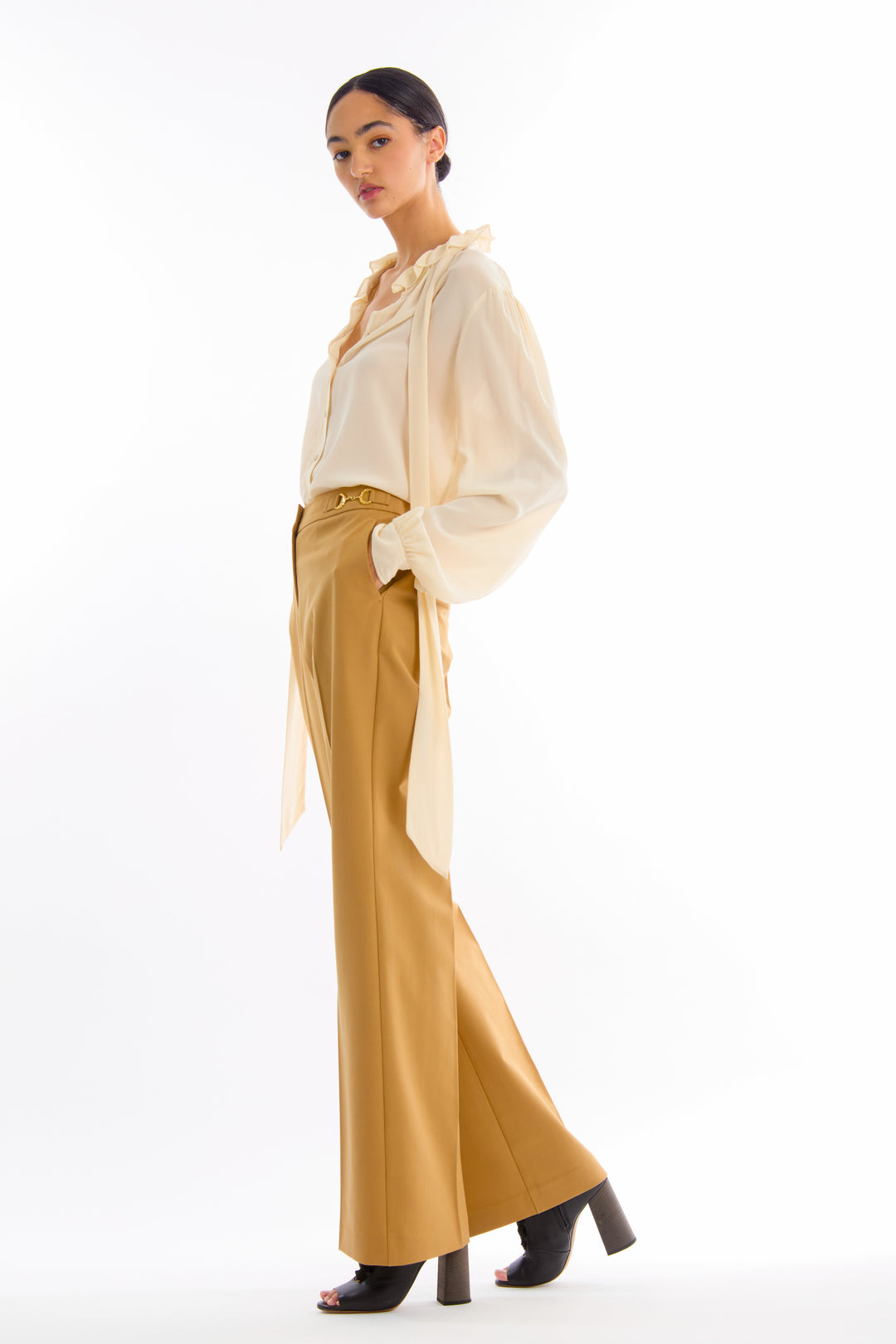 Maribelle Blouse - Silk Double Georgette