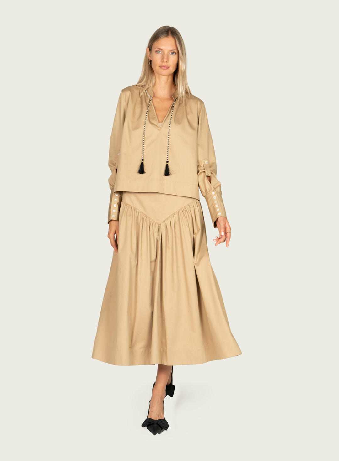Elaya Skirt - Cotton Poplin