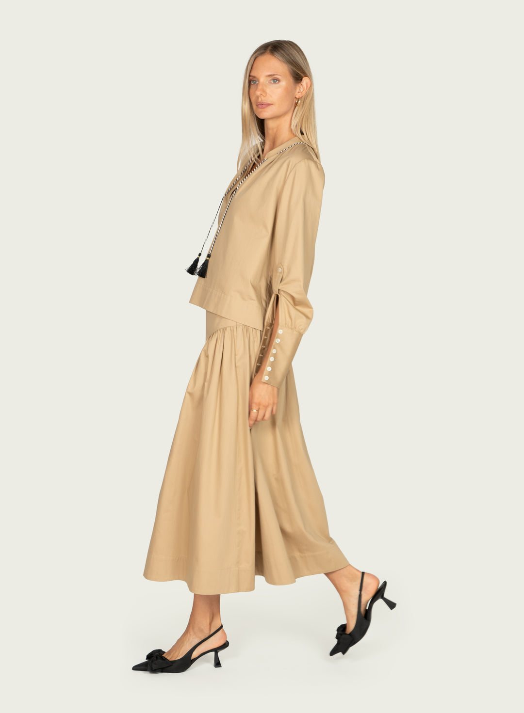 Elaya Skirt - Cotton Poplin