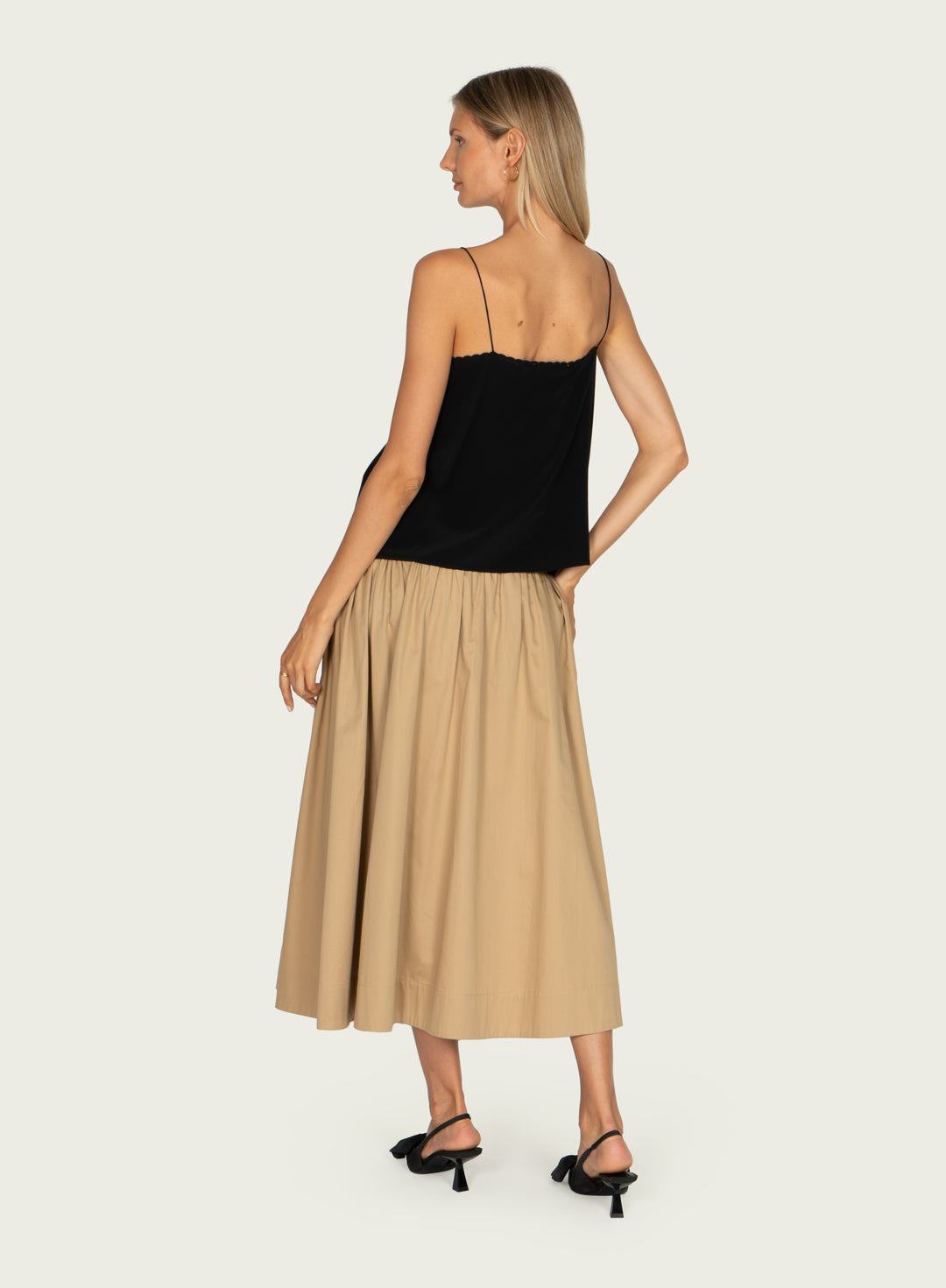 Wimberly Cami - Black- 100% Silk