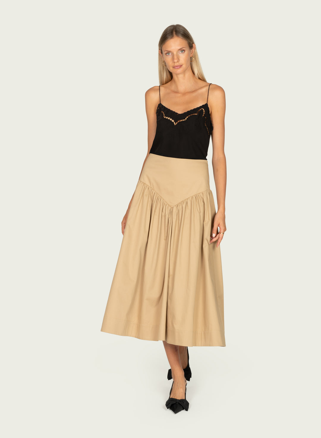 Wimberly Cami - Black- 100% Silk