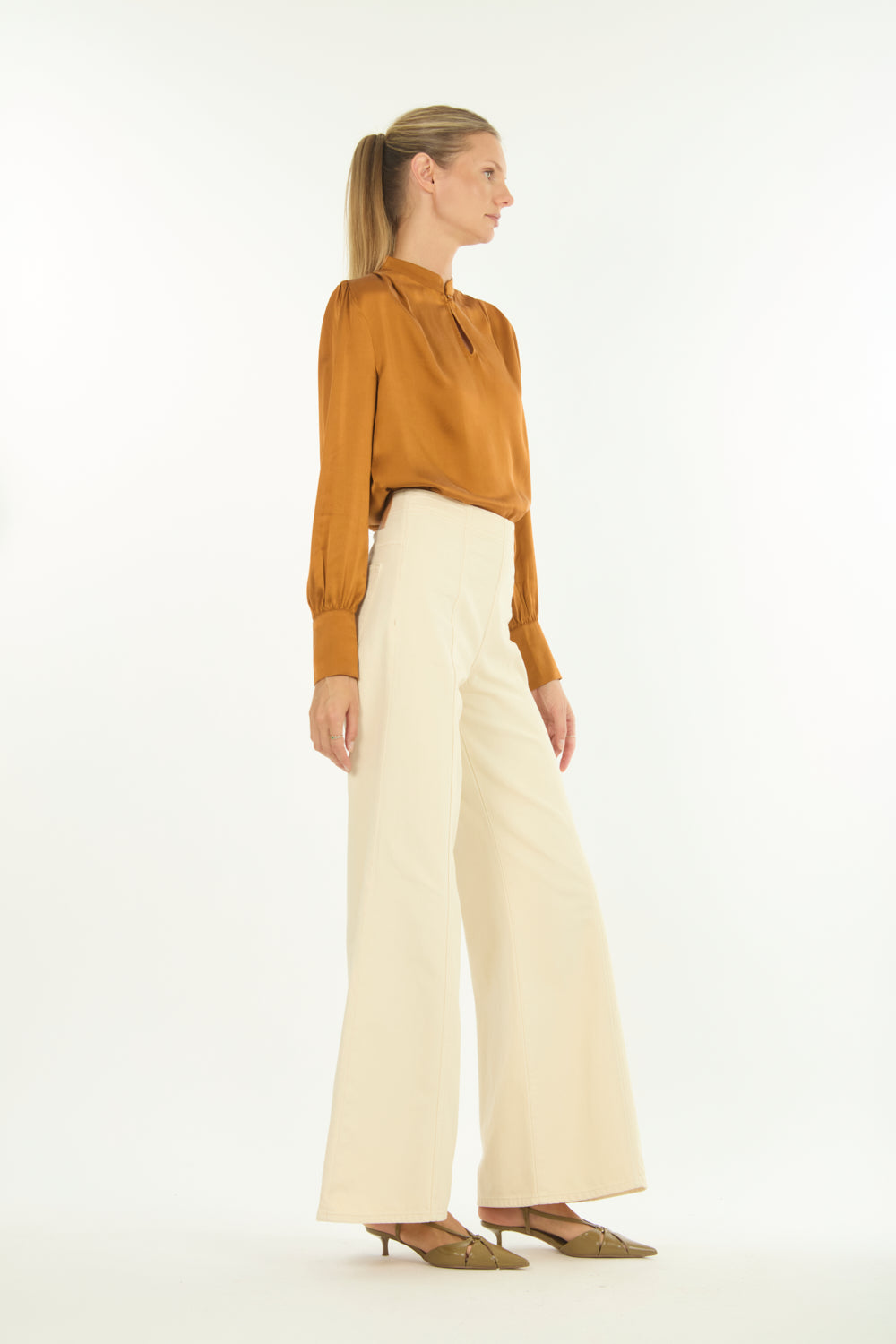 Arden Blouse - 100% Organic Sand-Washed Silk