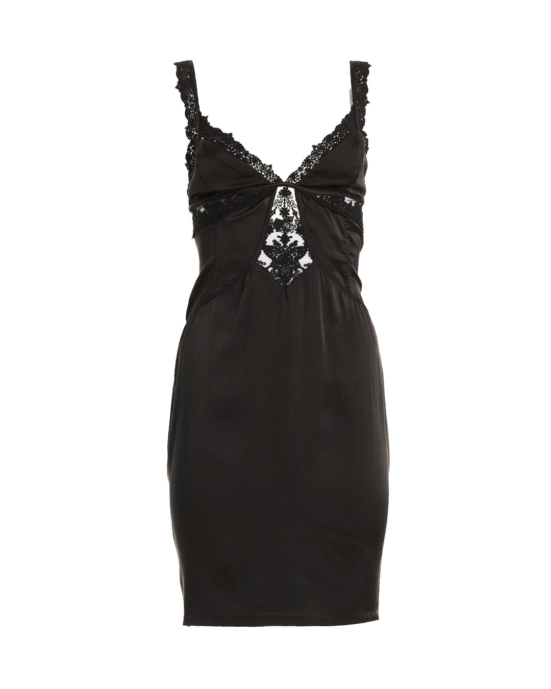 Natalia Silk Lace Slip Dress - 100% Silk