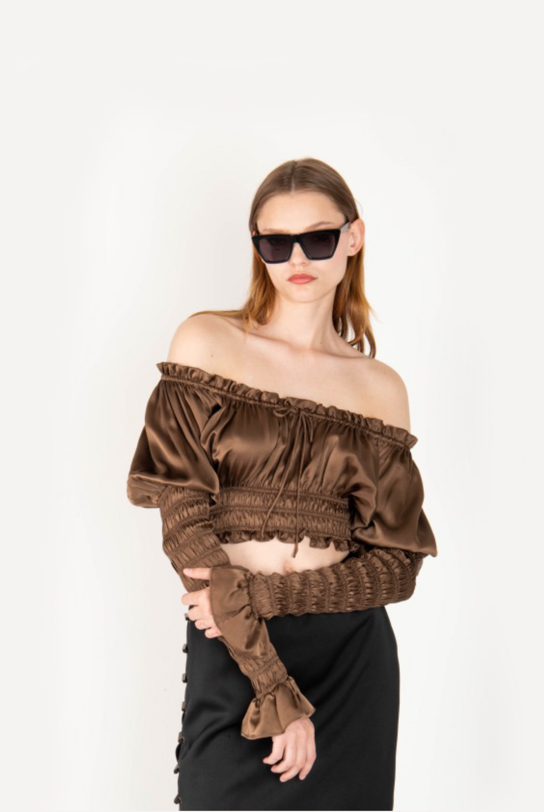 Annalise Top - 100% Silk