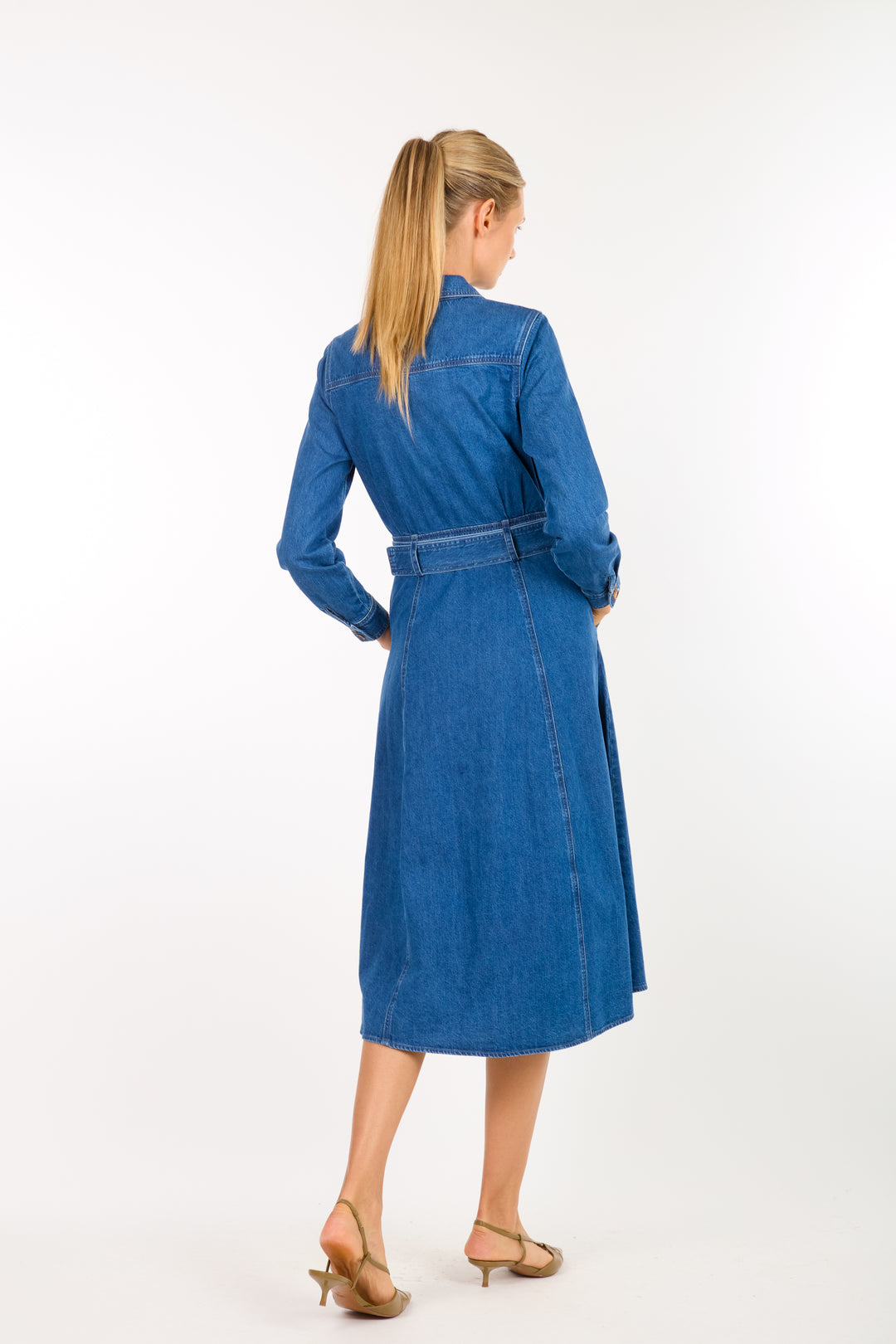 Arrowleigh Dress - Tencel Denim