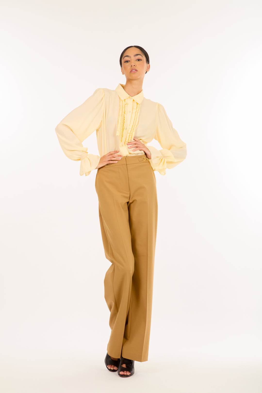 Astoria Blouse - 100% Organic Silk Chiffon