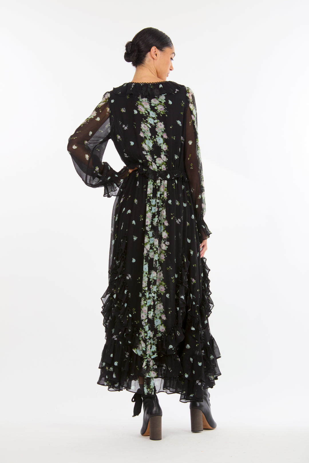 Brighton Dress - 100% Organic Silk Chiffon