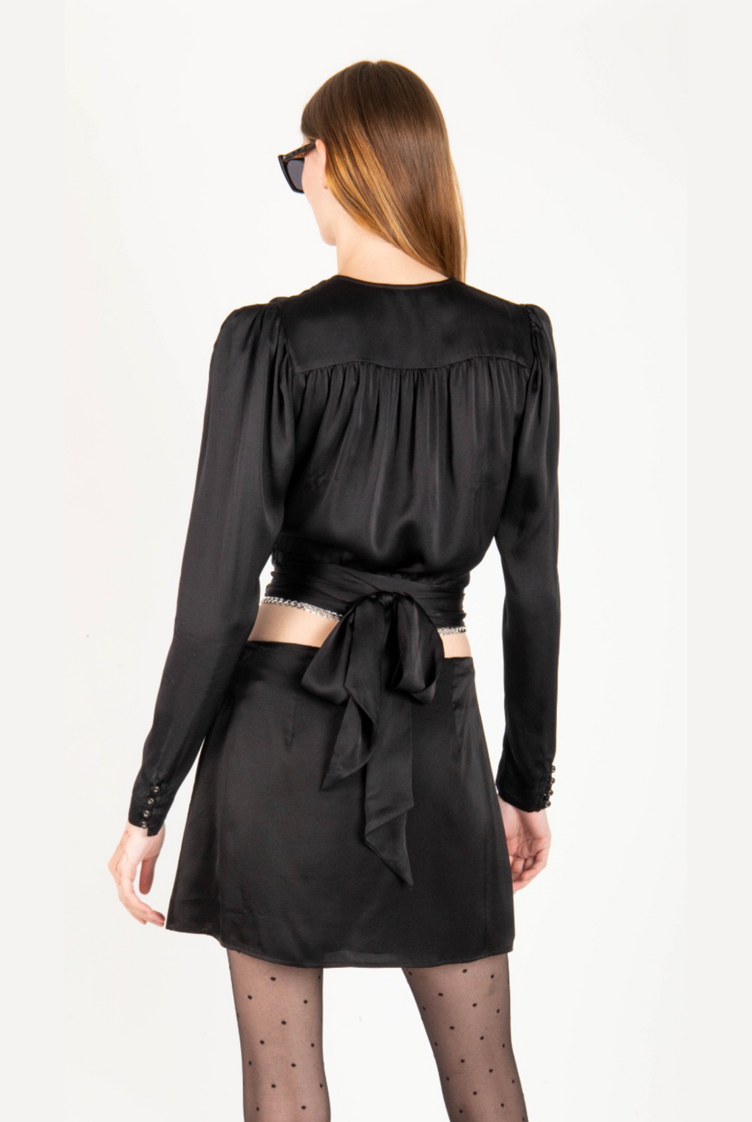Mae Chain Skirt - 100% Silk