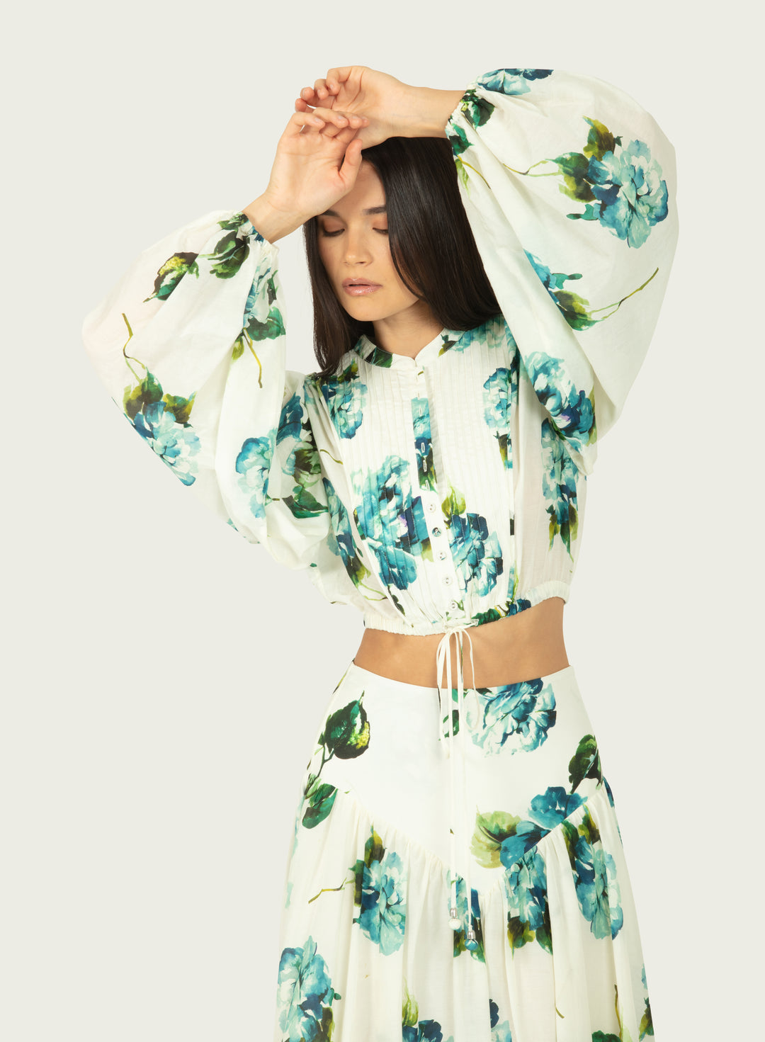 Fields Top - Cotton Silk