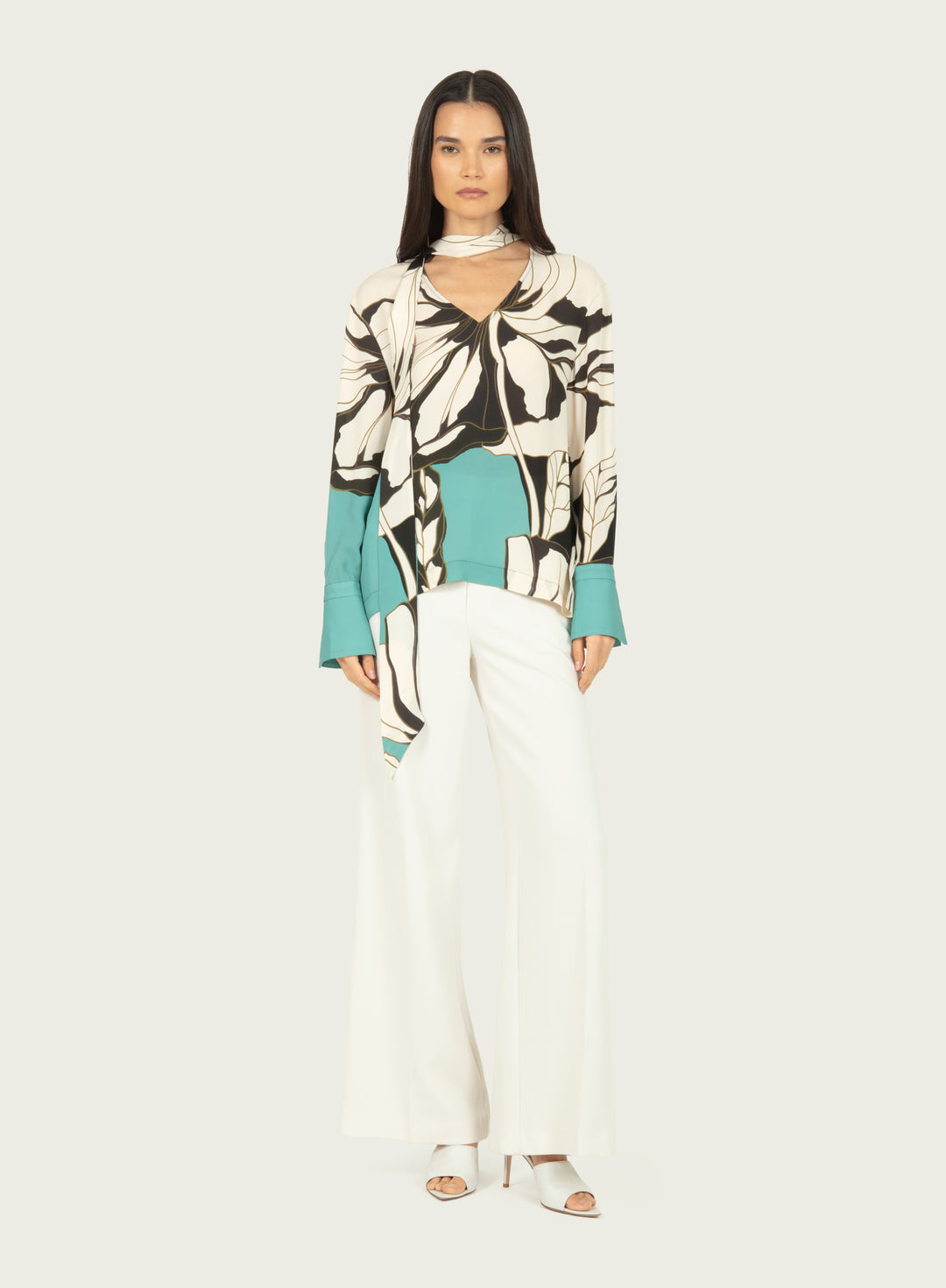 Chiara Blouse - 100% Silk Double Georgette