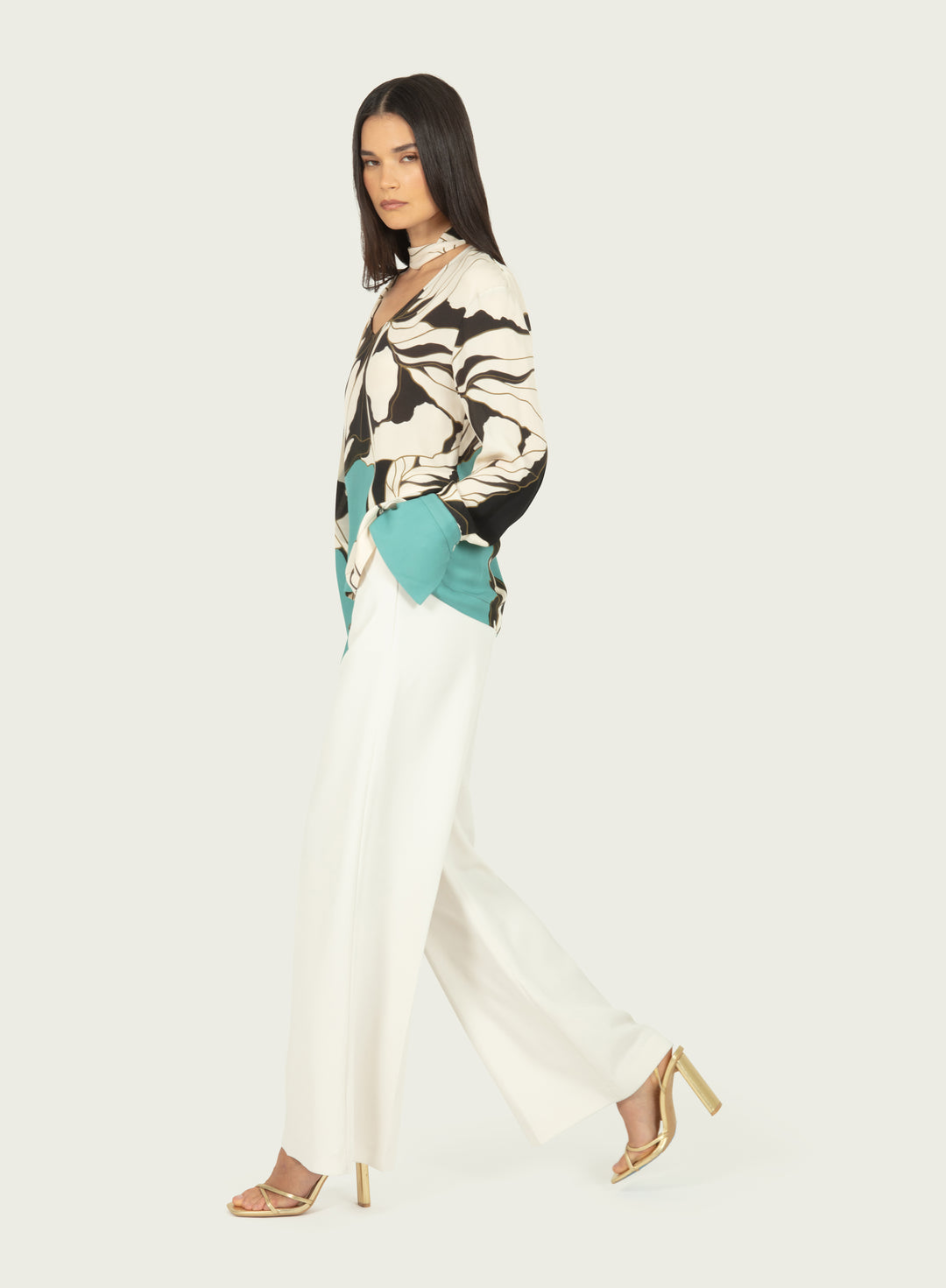 Chiara Blouse - 100% Silk Double Georgette